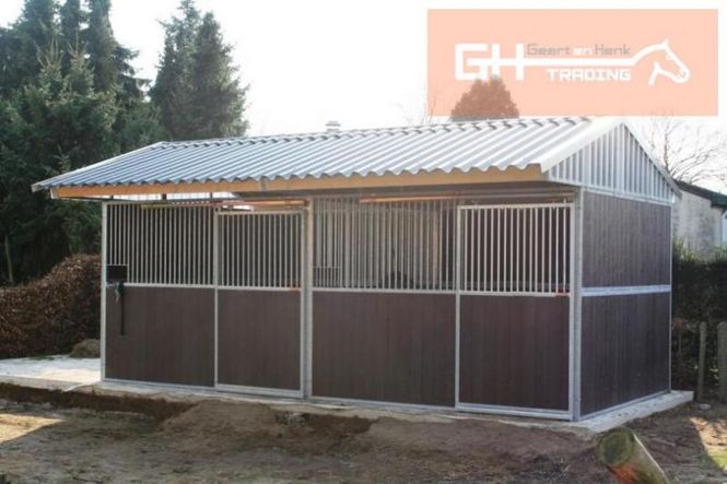 Hovedbilde Utestall med 2-hang Roof