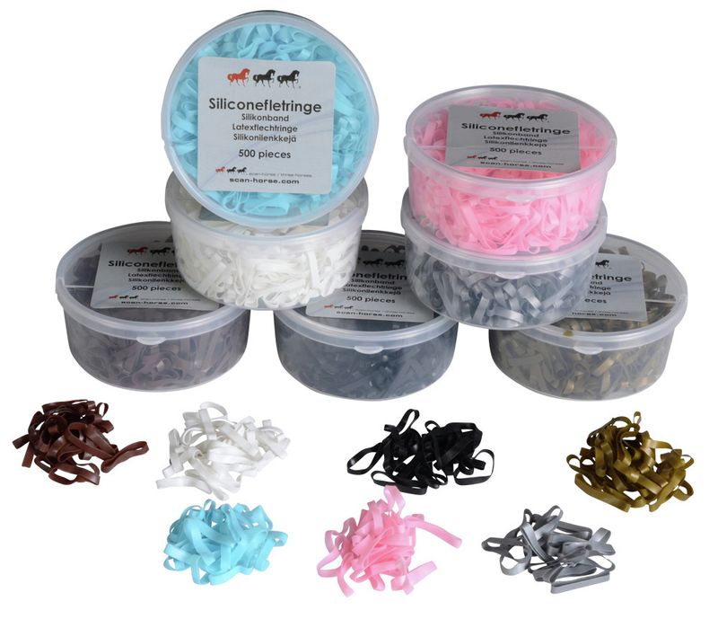 Manstrikker Silikone Svart